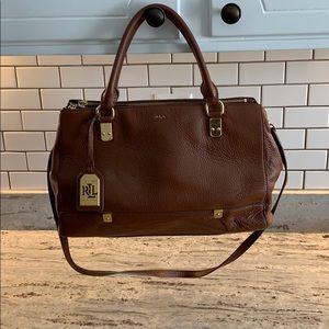Lauren Ralph Lauren purse with crossbody strap